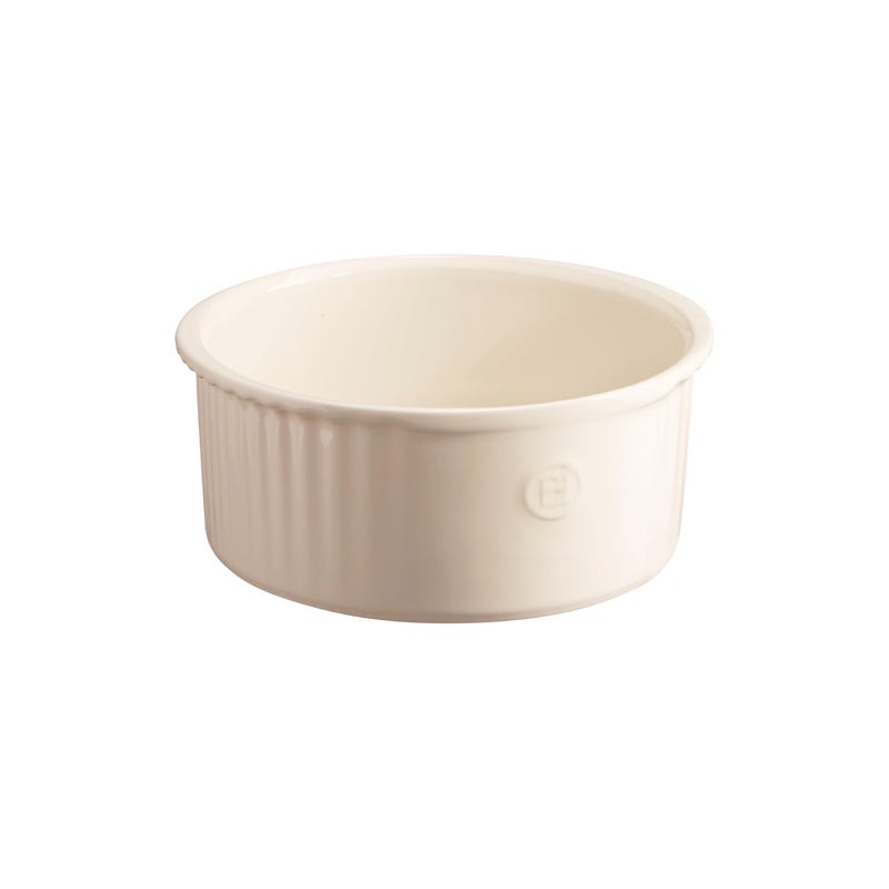 Emile Henry 9" x 8.3" Souffle Dish | Clay - Image 1